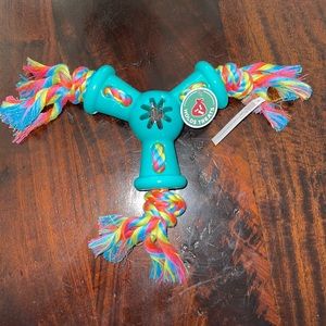 Woof & Whiskers Rope and Treat Holder Dog Toy